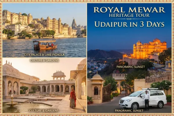 Royal Mewar Heritage Tour: Udaipur in 3 Days