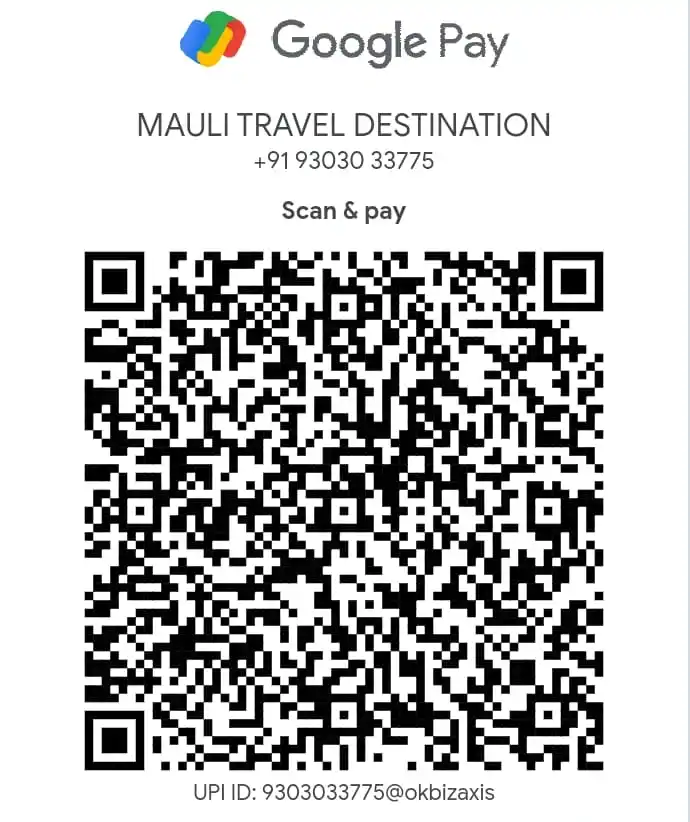 Mauli Travel Destination Payment QR Code